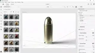 Create a Bullet  in Adobe Dimension - Adobe DIMENSION CC Tutorials - Learn How to Use Adobe Dimen...