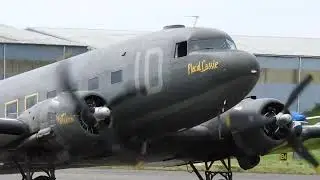 C-47 Dacota Placid Lassie landing at North Weald
