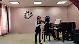 А. Вивальди Концерт G-dur I часть - исп. Гринчук Серафима 9 лет.