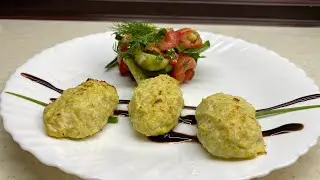 Самые вкусные диетические котлеты с кабачком