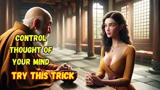 HOW TO CONTROL THOUGHTS OF YOUR MIND | TRY THIS TRICK | Buddhist story on meditation