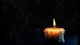 Candle Fire and Particles Looping Background - Best Free Motion Graphic Screensaver
