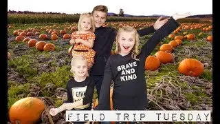 PUMPKIN PATCH, CORN MAZE, AND FILMING A TOY CAPADES VIDEO // Field Trip Tuesday