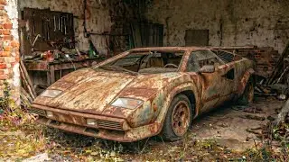 Full Lamborghini Countach Restoration | Abandoned Supercar Rebuild to Showroom Condition