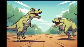 Кто быстрее? гонки динозавров - трейлер