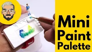 Check Out This Cute Mini Paint Palette!