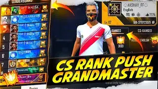 Free Fire Live Cs Ranked Grandmaster Pushing With Teamcode 😎👽 || 