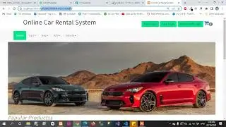 3-ONLINE CAR RENTAL MANAGEMENET SYSTEM Final Year Project (Code Explain Video)