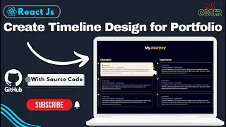 Responsive Timeline Design using  React Js & CSS