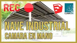 NAVE INDUSTRIAL RUTA 327-B | SketchUp + Lumion