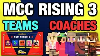 MCC Rising 3 Team Announcements & COACHES?!