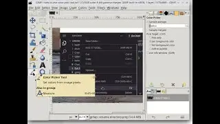 GIMP: How to Use the Color Picker Tool – Select & Sample Colors Like a Pro!