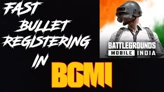 Fast Bullet Registering Trick For BGMI 1.6 Trick 100% Working | GangMaster YT