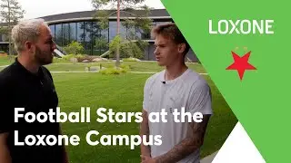 ⚽ Slavia Prague football stars at the Loxone Campus | Loxone 2024 [4k]