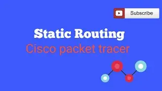 How to Configure Static routing in Cisco packet tracer