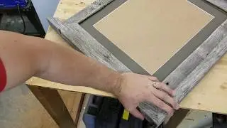 How to make a Barnwood Picture Frame
