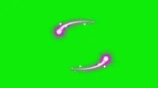 Green screen sparklers