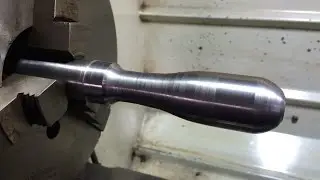 Изготовление копира ручки напильника. 1ч.