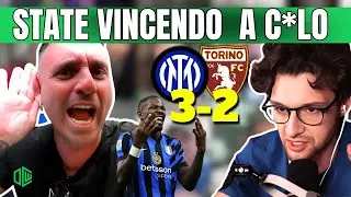 INTER- TORINO 3-2 | L'INTER VINCE MA CHE RISCHI!! SUBISCE TROPPO! MANFREDI: "NON VINCERETE NULLA!!!"