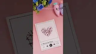 Spotify Playlist Card DIY | Cute Gift Idea #diycrafts #diy #shorts