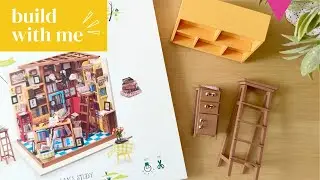Relaxing miniature build | Part 3 of the Sam's Study Rolife kit