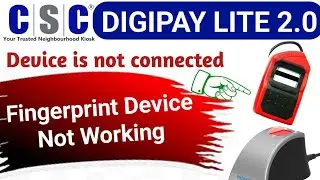 digipay lite device is not connected || digipay lite not working || rd service is not working digipa