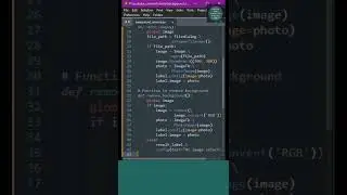 How To Create a GUI background removal with tkinter and rembg In Python? 