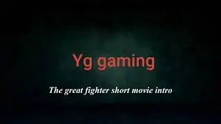 The great fighter short movie intro release on October 20