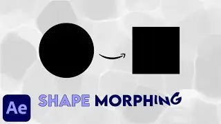 Shape Morphing in After Effects – Smooth & Easy Animation Tutorial! (no plugins needed)