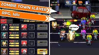 ZOMBIE TOWN SLAYER - Gameplay 🦝 | Idle RPG with a reincarnation system [09/2022]