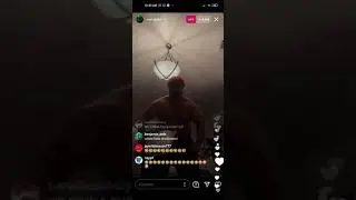 Mario judah going crazy on instagram live🤣(December,2020)