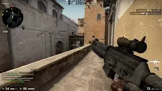 CS:GO Gameplay No Commentary (Dust II)