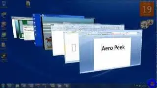 Windows 7 Aero Peek