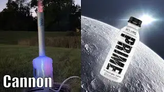 Making a GIANT PRIME CANNON and Shooting It to the MOON!