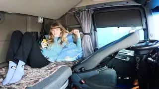 My morning routine on a cold day