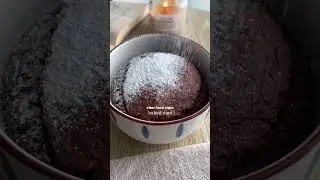 choc lava baked oats 🍫☁️✨ #bakedoats #choclavacake #chocolatelavacake