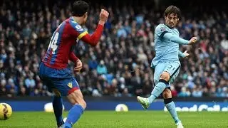 Manchester City 3-0 Crystal Palace: Silva and Toure strike