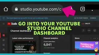 HOW TO TURN OFF DARK MODE ON YOUTUBE STUDIO. SWITCH OF DARK THEME. SWITCH ON LIGHT THEME. LIGHT MODE