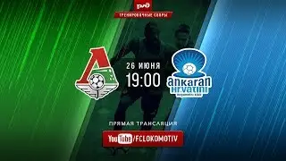 «Локомотив» – «Анкаран» 10:0 (4:0). Запись матча