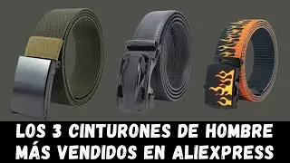Los 3 cinturones de hombre más vendidos en Aliexpress 2024