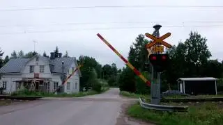 Museum train @ Martinkylä level crossing