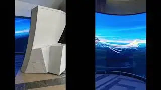 Customized LED screen for immersive experience