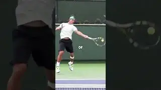Rafael Nadal's Powerful Forehand🔥