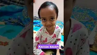 kaccha badam baby version 😍