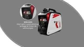 #generadores gasolina  KRAFTER KR1000IG 0,8 KW