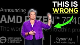 AMD's CES presentation was full of Mistakes