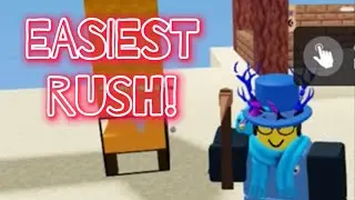 my EASIEST rush in roblox bedwars…