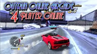Outrun Online Arcade 4 Player Online Route D v2