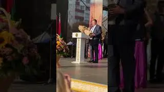 Эстафета «Дожинок 2024» передана Воложину