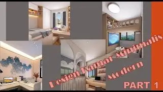 Design Kamar minimalis untuk ruang sempit Part 1